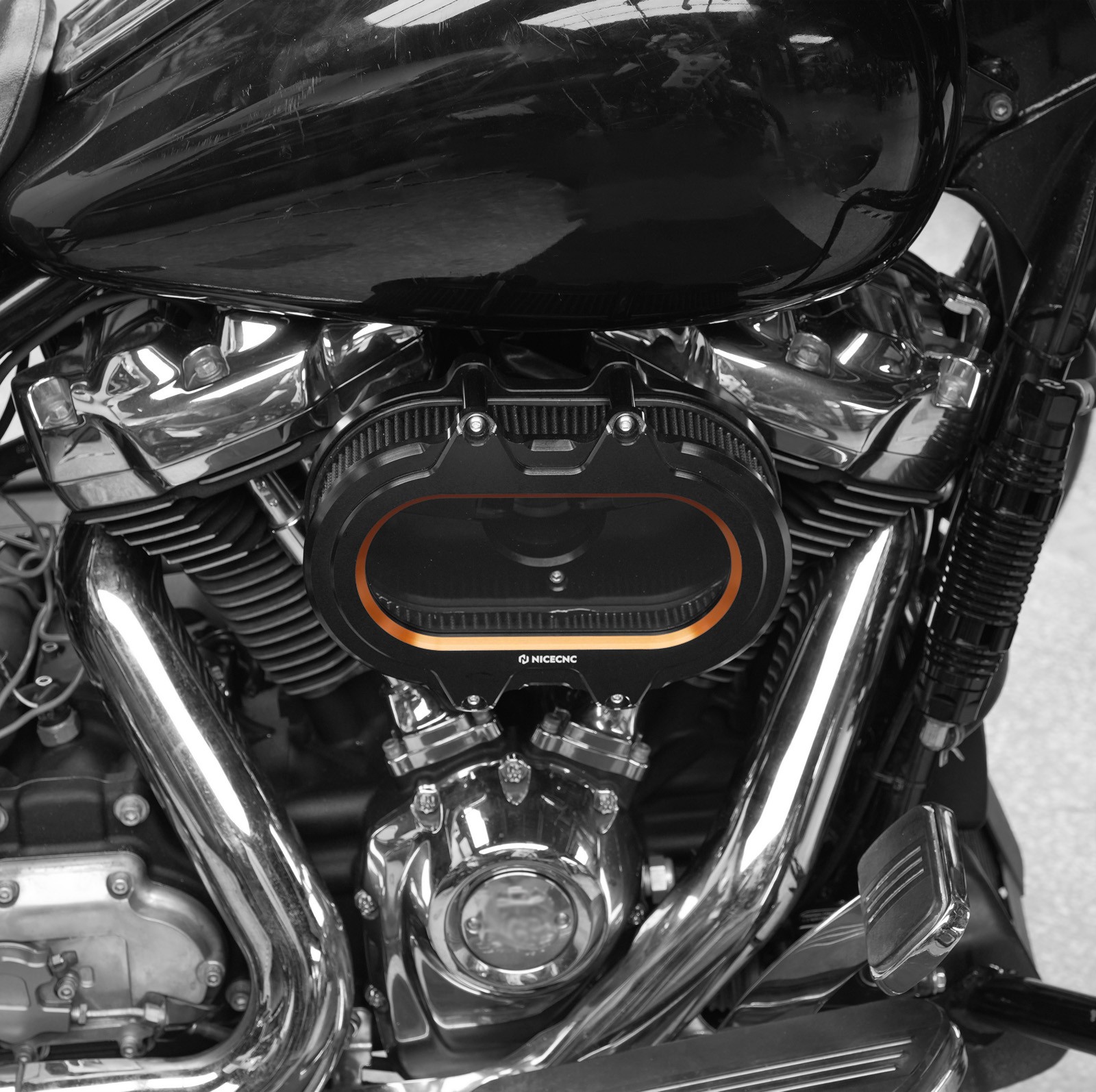 CNC Air Cleaner Intake Filter For Harley CVO Road Glide FLTRXSE Limited FLTRKSE