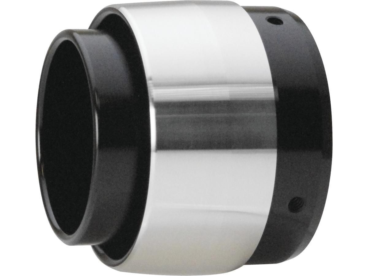 Black & Chrome Exhaust Tips ( 2 ) * 3.5 Inch Reinhard Harley Touring Mufflers