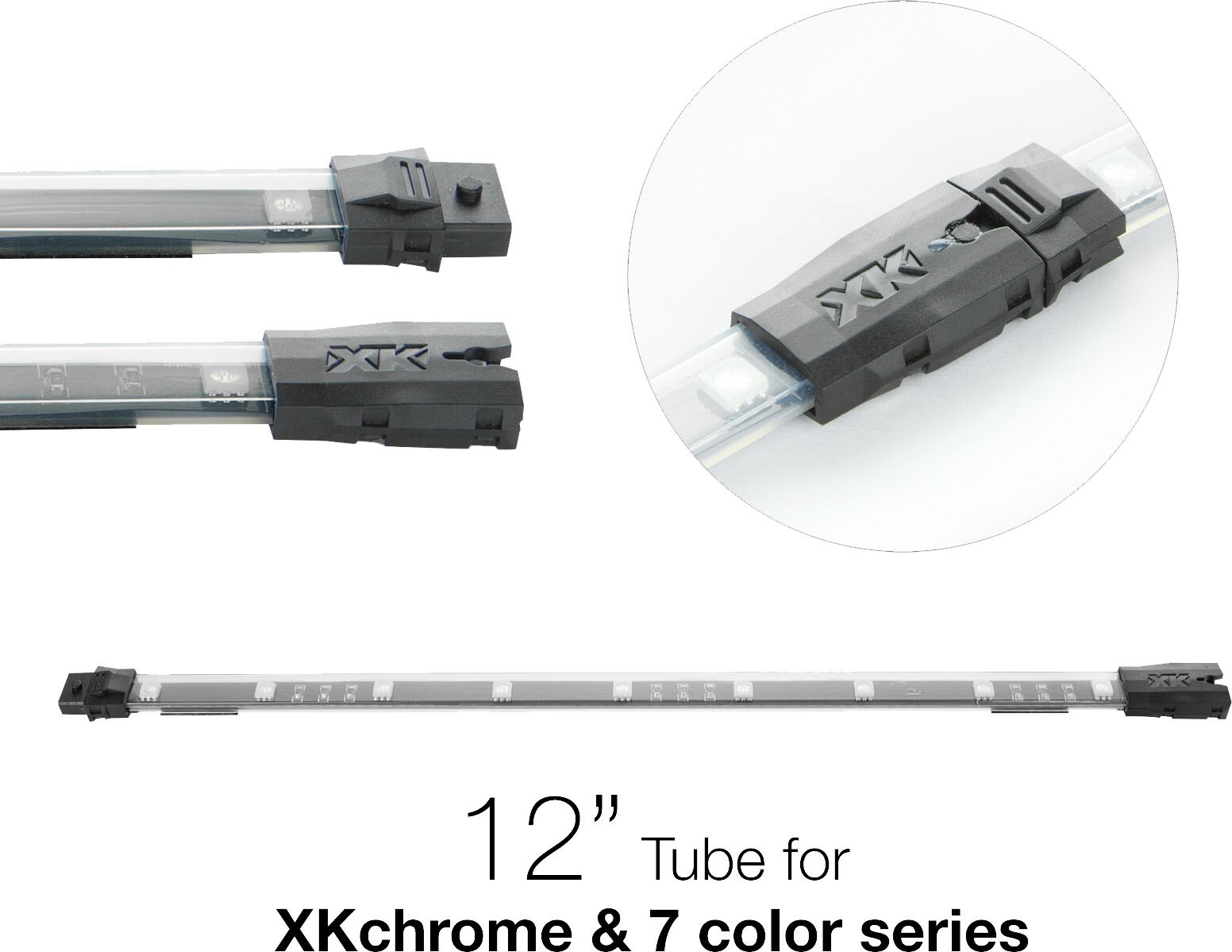 XKGLOW XK Glow Accessories 12″ Multi-Color Tube #XK-4P-T-12
