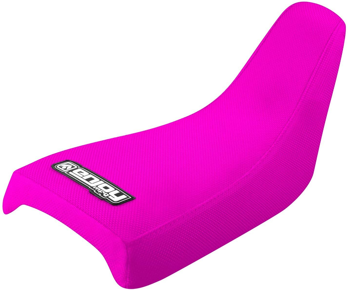 Yamaha PW 50 PW50 Seat Cover High Traction Gripper Style by Enjoy Mfg PINK #91