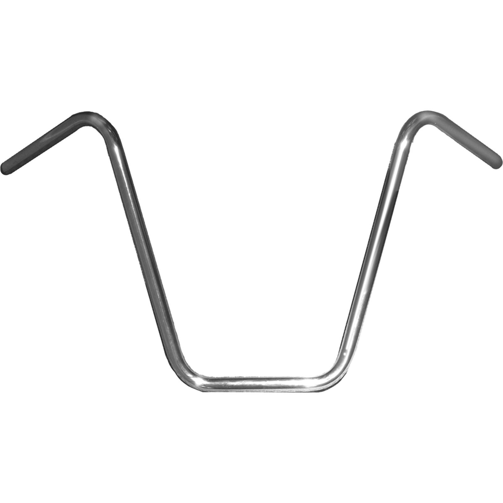 Emgo 7/8″ Handlebar Ape Hanger 16″ Rise Chrome 23-12536
