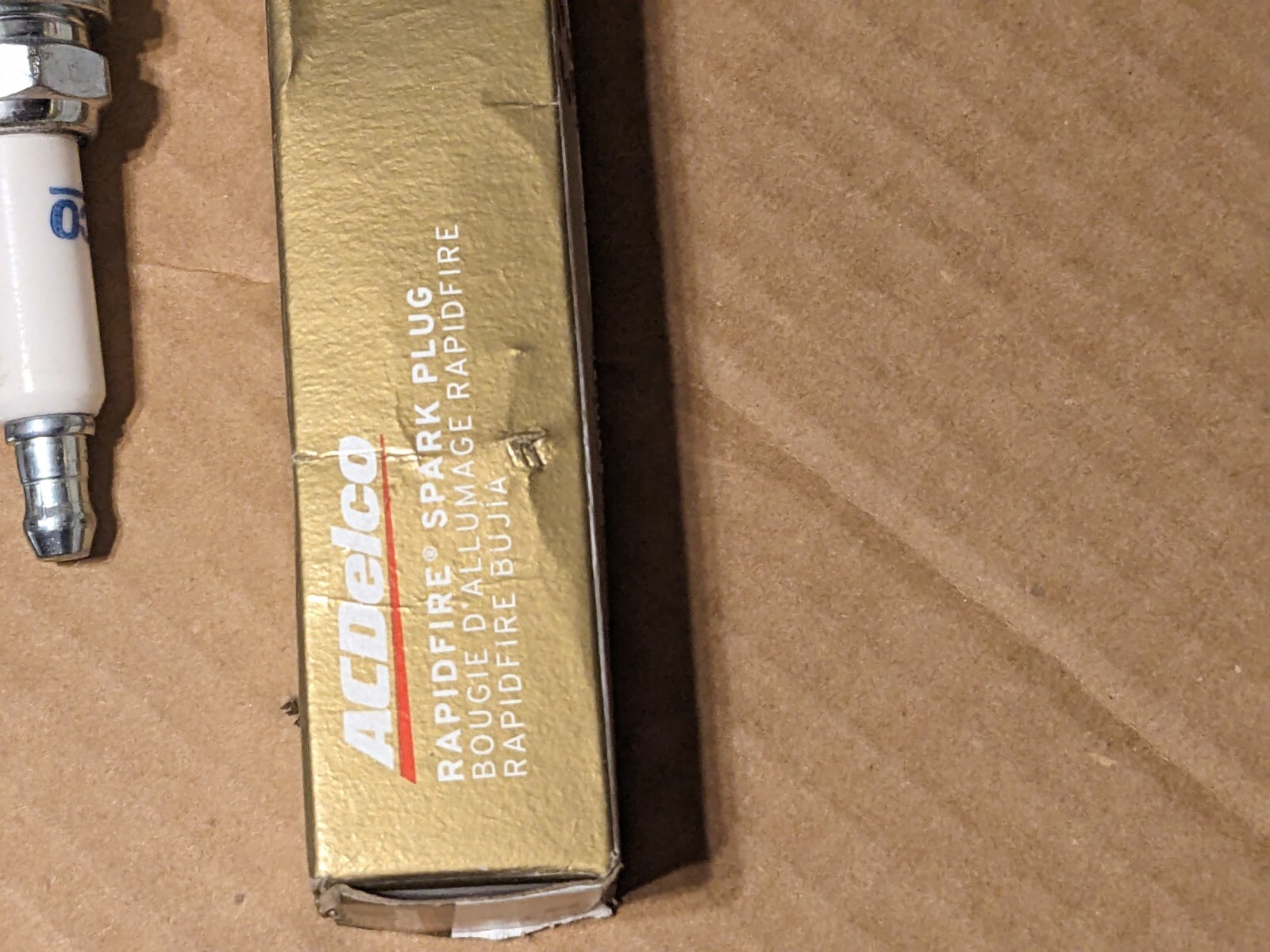 AC Delco Gold 21 Rapid Fire Spark Plug Copper Core 1 Sp-Plug OE / OEM 19323046