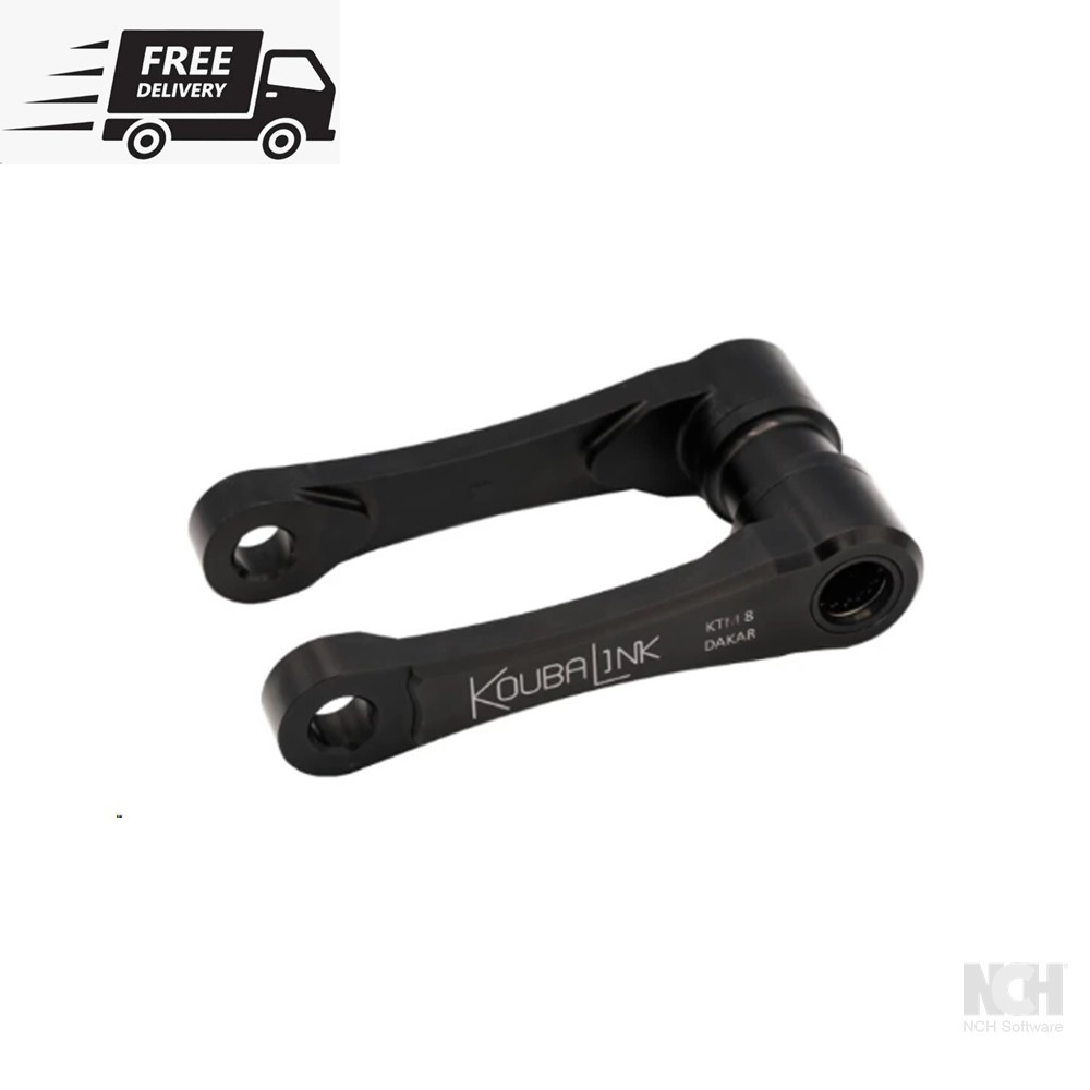 KOUBALINK LOWERING LINK BLACK HUSQVARNA KTM8-DAKAR 2016-2025