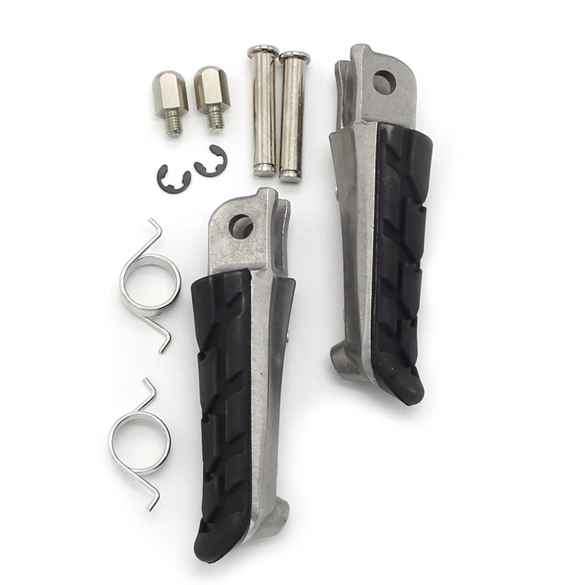Front Footrest Foot Pegs For Honda NC750 CBR1100XX VFR800F CBR600F CB400 CB250