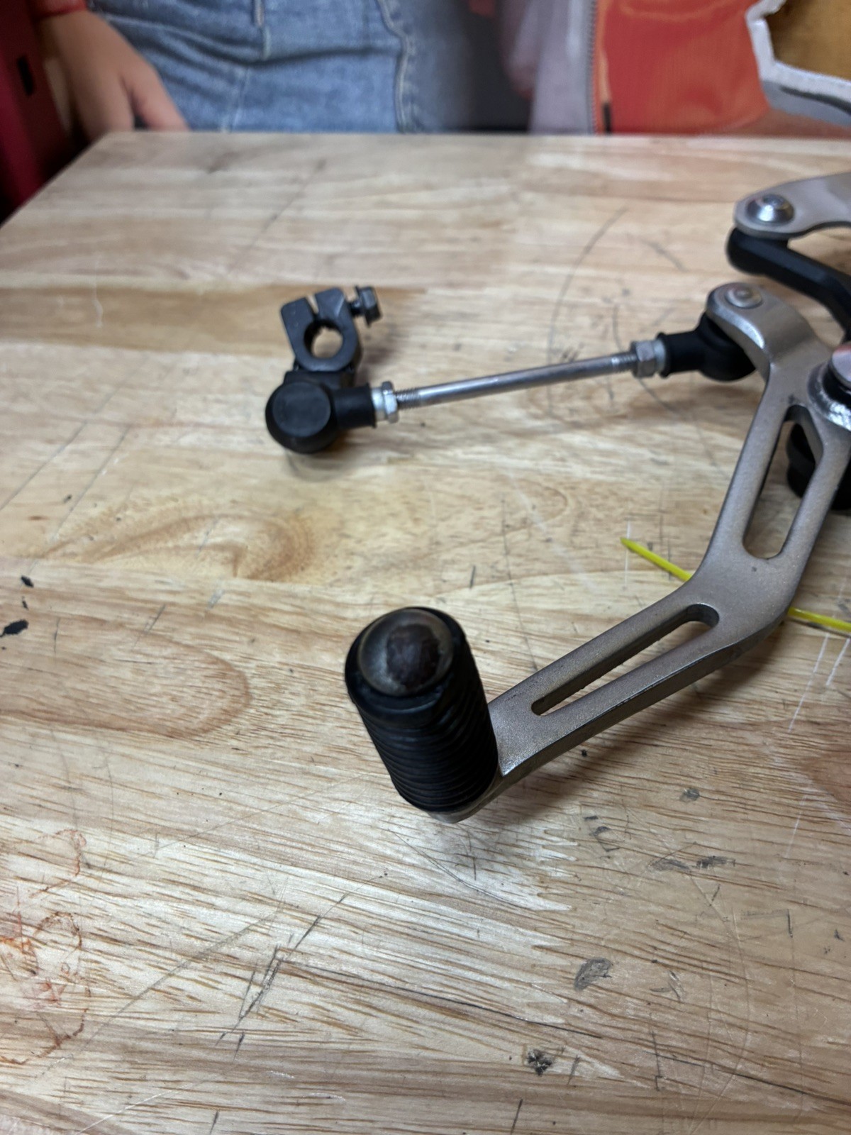 23-24 KAWASAKI NINJA 500 EX500 LEFT REARSET REAR SET FOOT PEG W SHIFTER