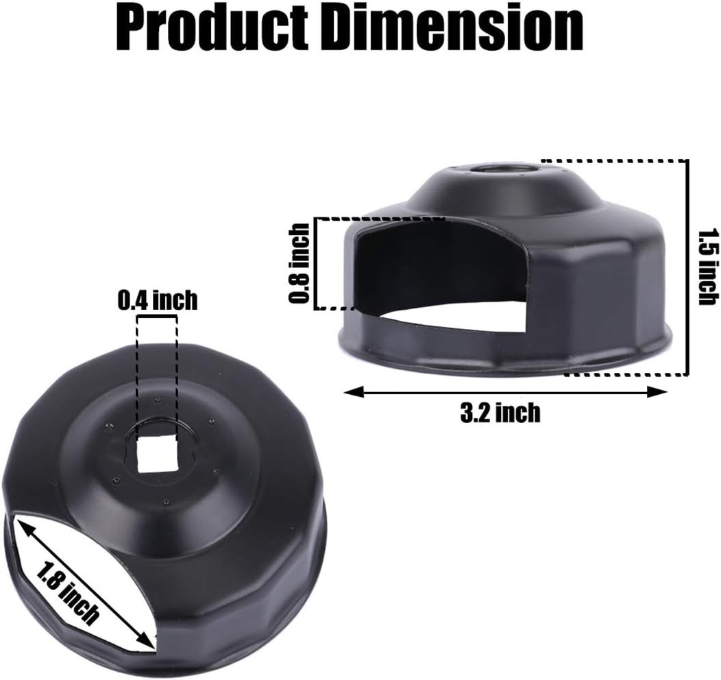 Lifetime 76mm Oil Filter Wrench – Fits 1984-2021 Harley Spin-ons