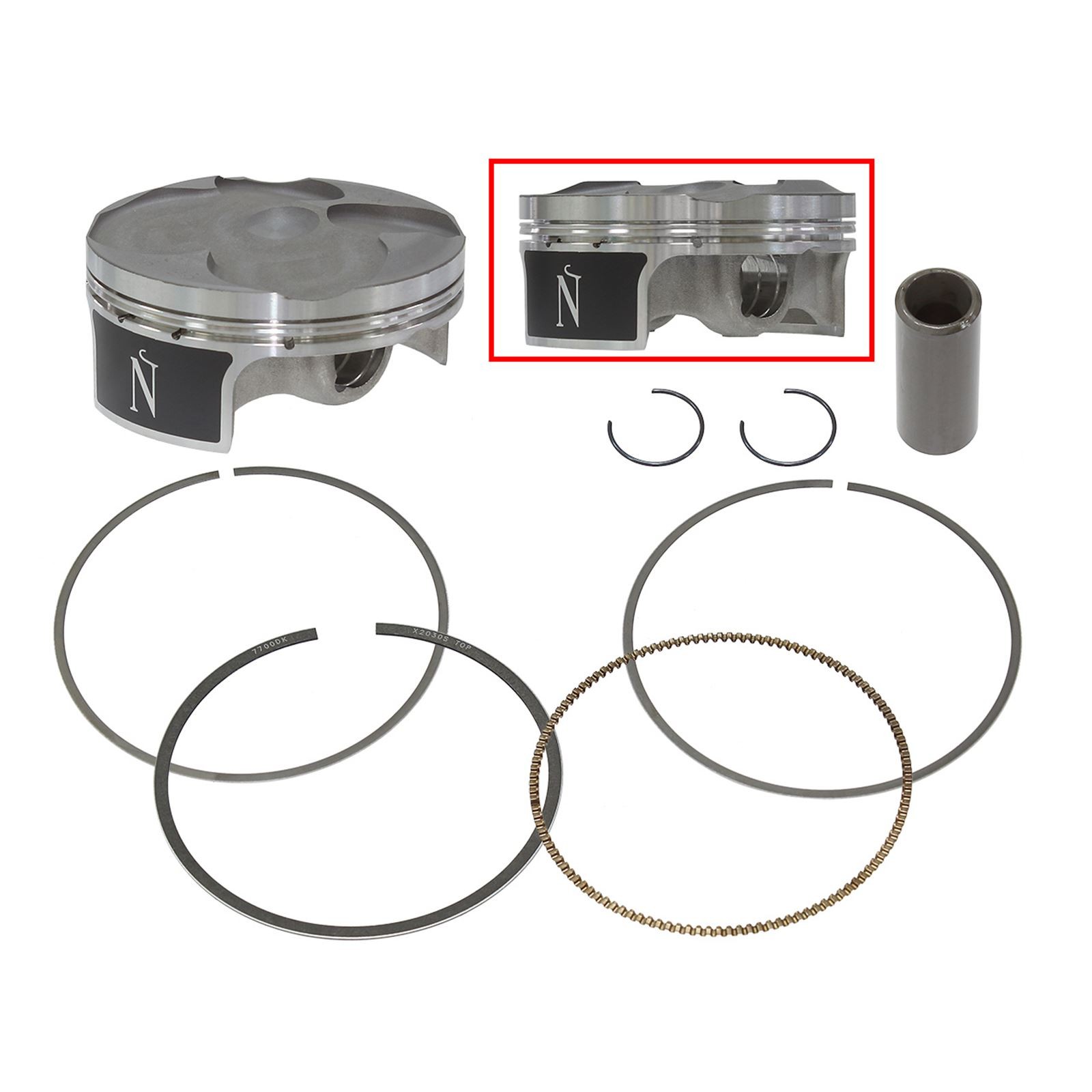 Namura Piston Kit Forged 76.96/STD 13.4:1 for Suzuki FX-30039