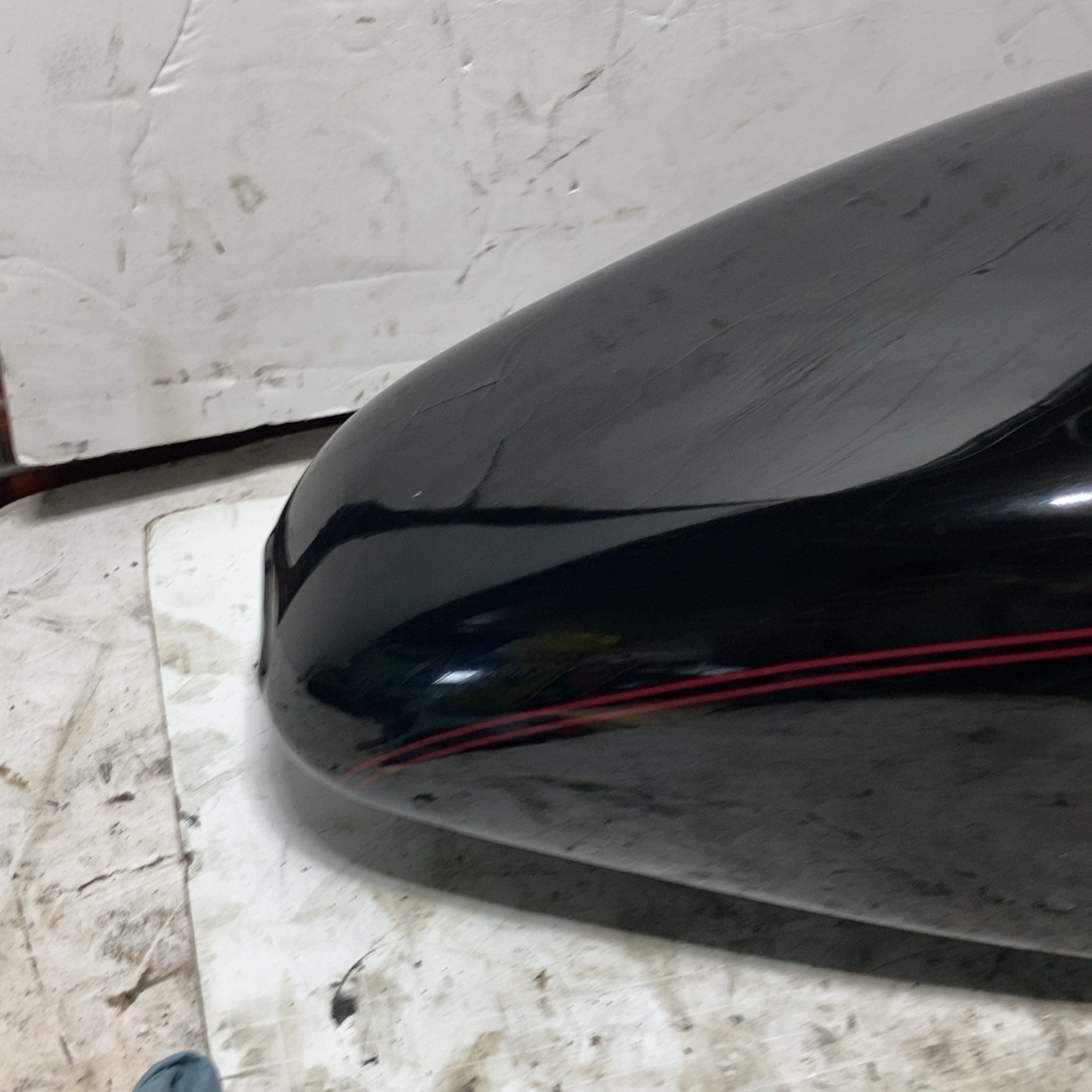 98-03 Harley Sportster XL 883 1200 OEM Fuel Tank Reservoir Vivid Black SM DENT