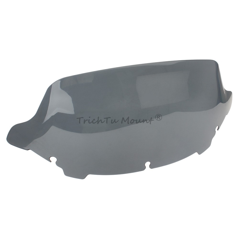 10.5″ Wave Windshield Windscreen Smoke for Harley Touring Street Glide ‘2014-22’
