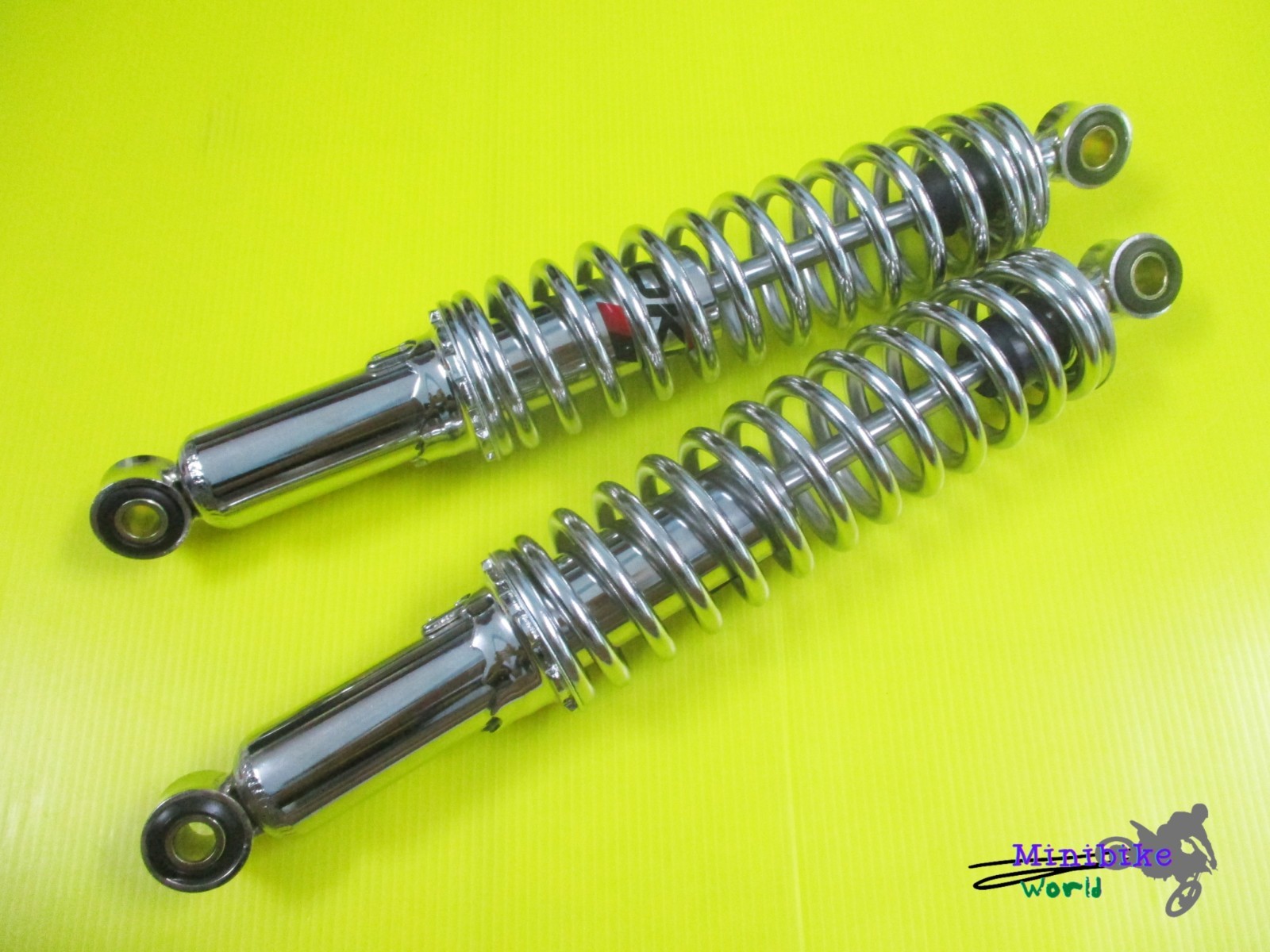 Fit YAMAHA RD250 RD350 YDS7 DS7 YR5 R5 REAR SHOCK SET 320MM.“CHROME SPRING” [mi]