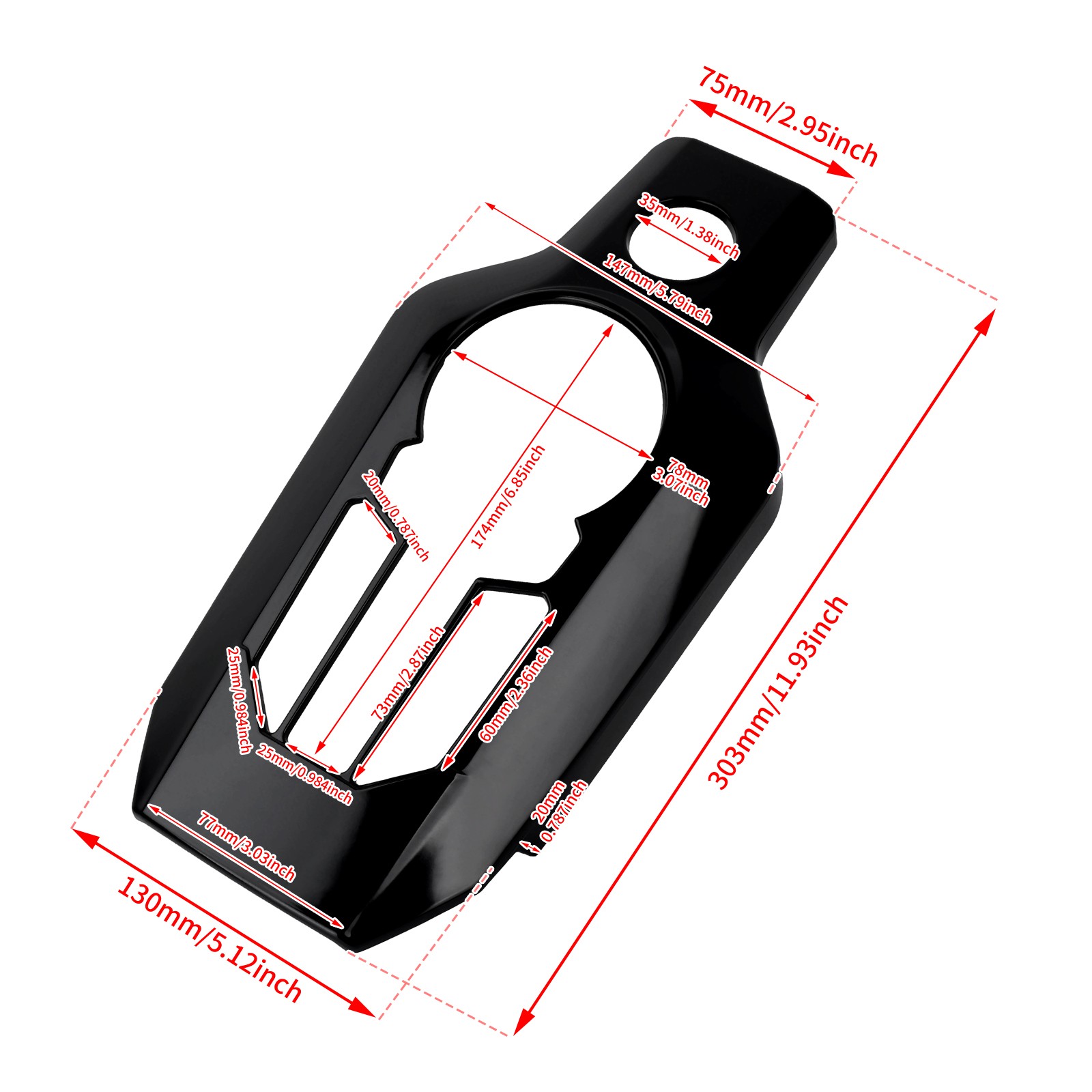 Center Console Switch Panel Trim Cover For Honda Goldwing GL1800 Tour 2018-2023