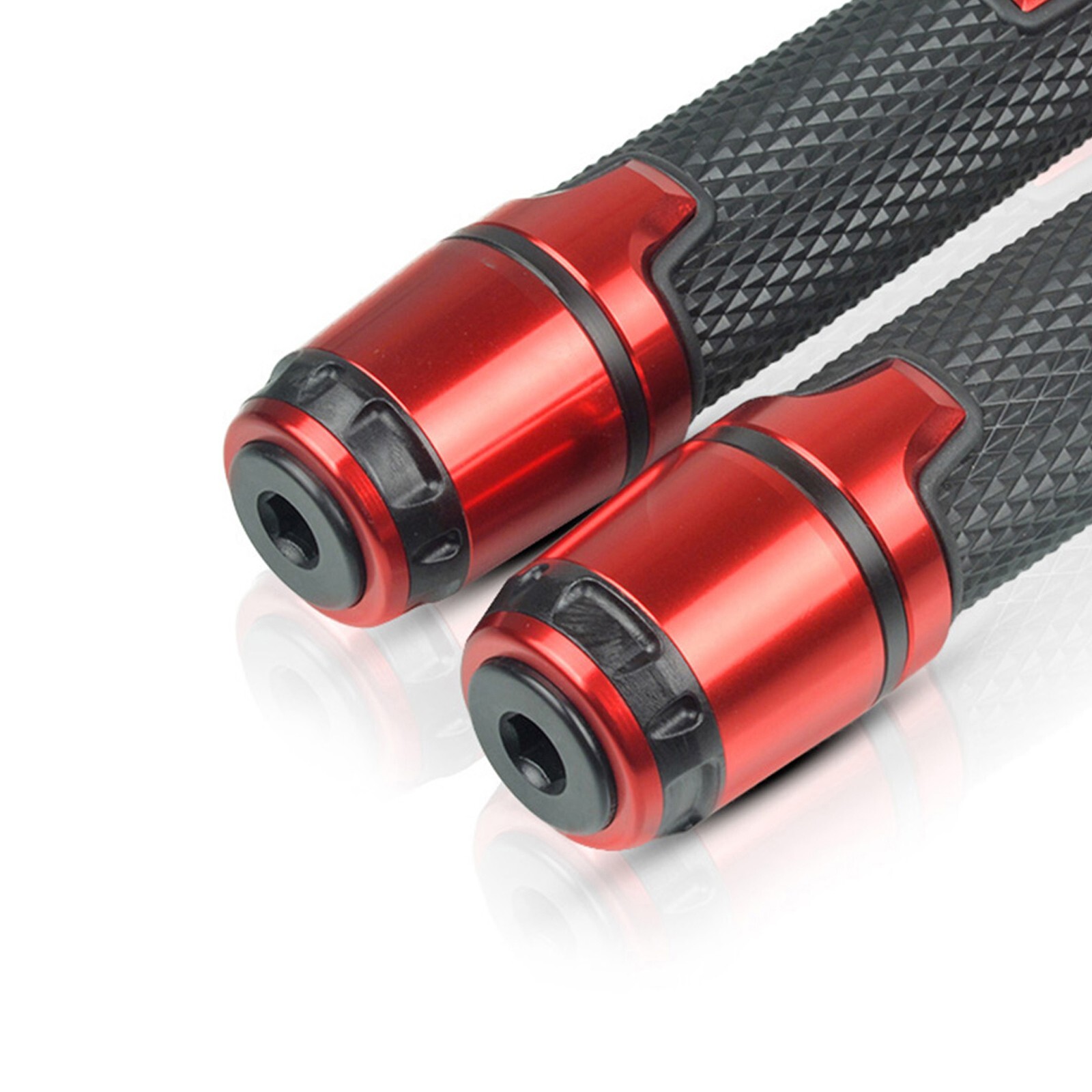 7/8″ 22mm Motorcycle Handlebar Hand Grips for SUZUKI GSXR600 750 1000 250