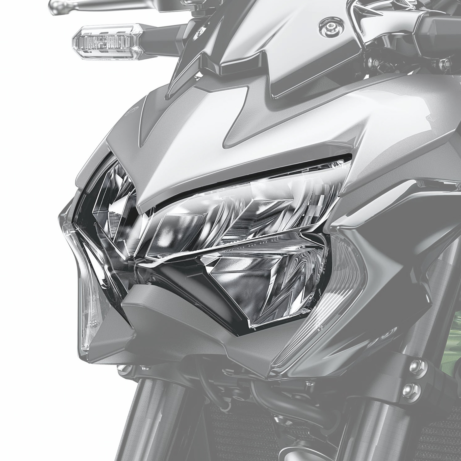 Front Headlight Head Lamp Assembly Fit For Kawasaki Z900 Z650 2020-24 Z400 18-20