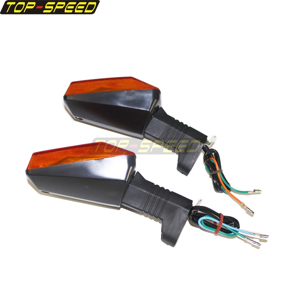 E-Mark DOT SAE 12V LED Front Turn Signal Light Amber Lamp For MZ ETZ 251 250