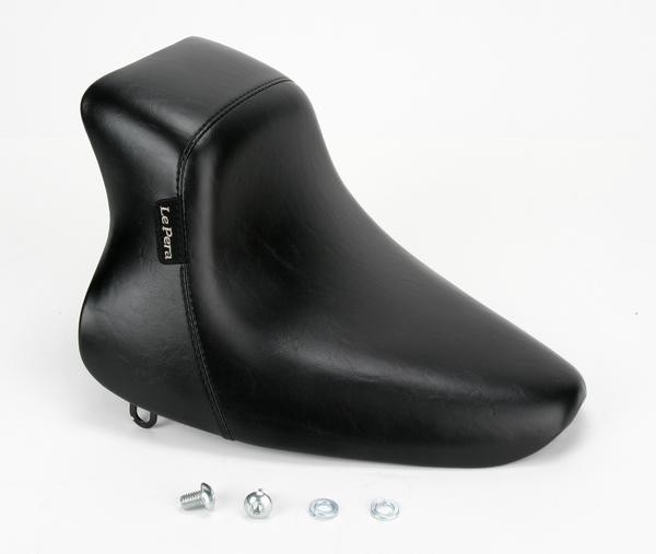 Le Pera Bare Bones Smooth Up Front Solo Seat For Softail 2000-05 FXST And LXU007