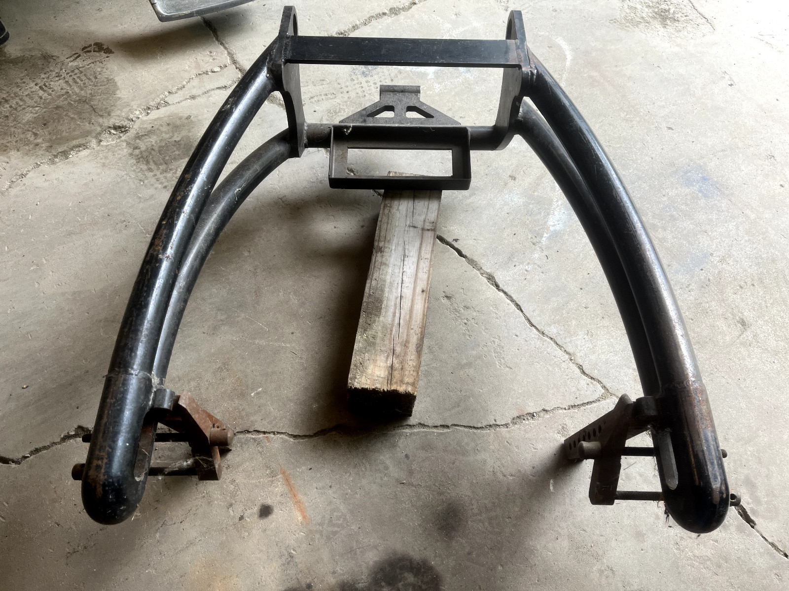 Custom Fat Tire Softtail Swingarm 360mm-400mm with Battery Box Made in the USA