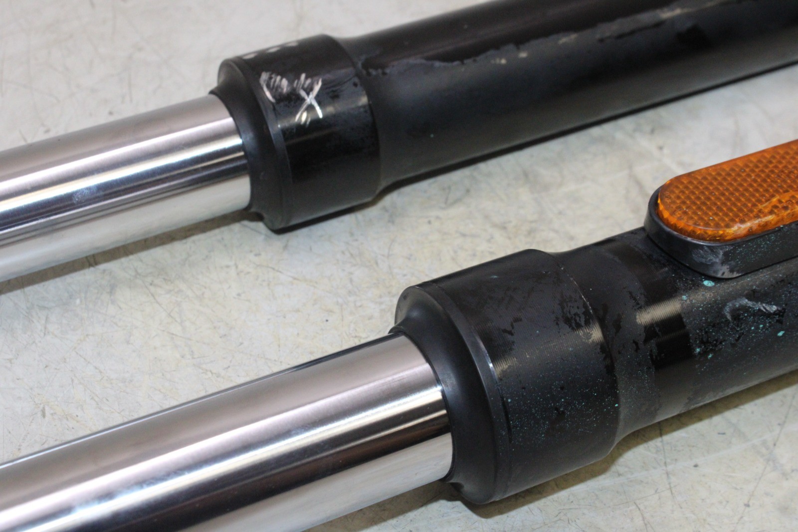 2022 CHONGQING ZONGSHEN CSC CAFE RACER OEM FRONT FORKS SHOCK SUSPENSION SET PAIR