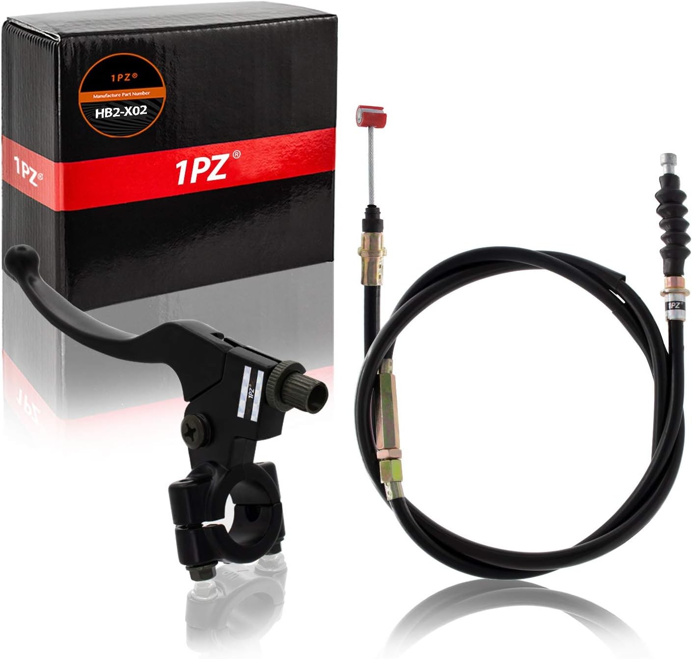 1PZ HB2-X02 7/8” Left Clutch Lever Handle Cable for