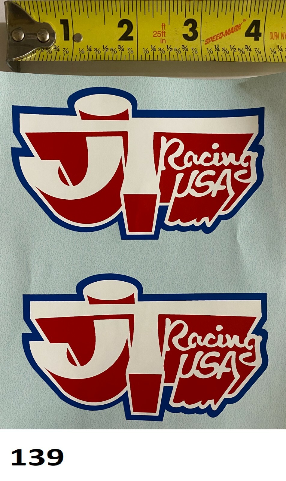 2! JT Racing Vintage decal RM YZ KX CR 125 250 360 400 500 VMX AHRMA WORKS BIKE