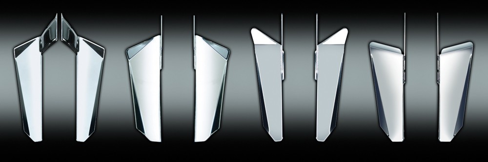 National Cycle Chrome Lower Deflectors 16.00in. N76609