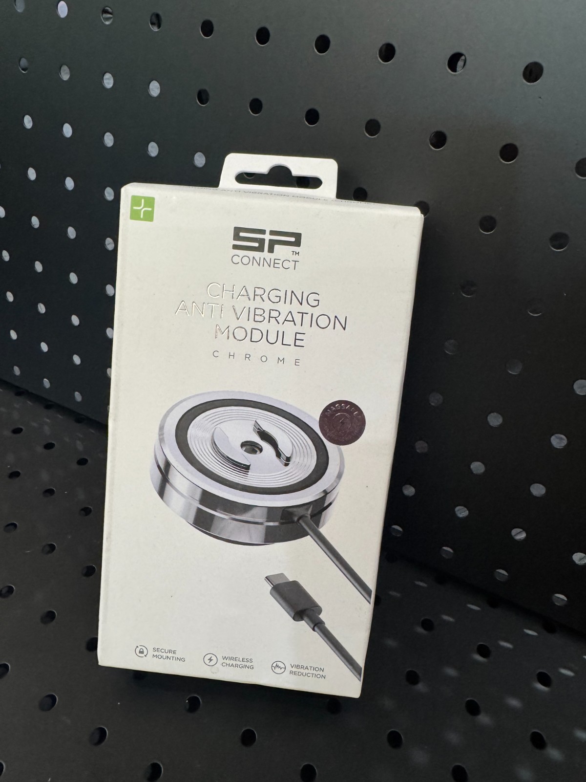 SP Connect 52808 SPC+ Anti Vibration Charging Module Black