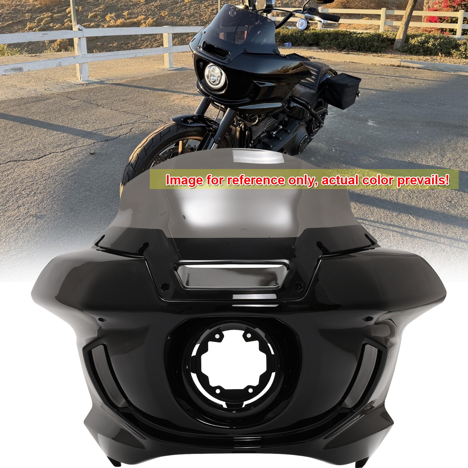 Front Headlight Fairing Windshield For Harley FXLRST Low Rider ST 2022-2024 2023