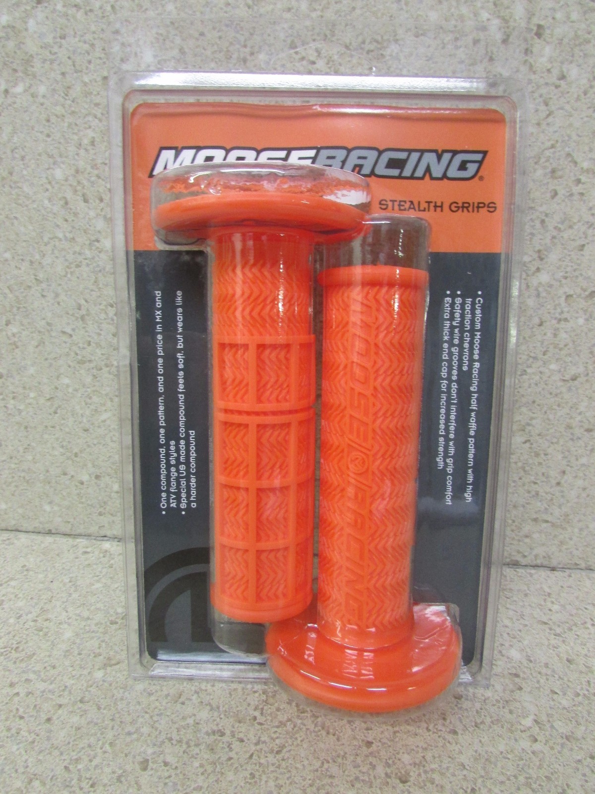 MOOSE ORANGE MX GRIPS KTM 65SX 85SX 105 125 250 450SX XCW XCF SXF XCFW SX ALL