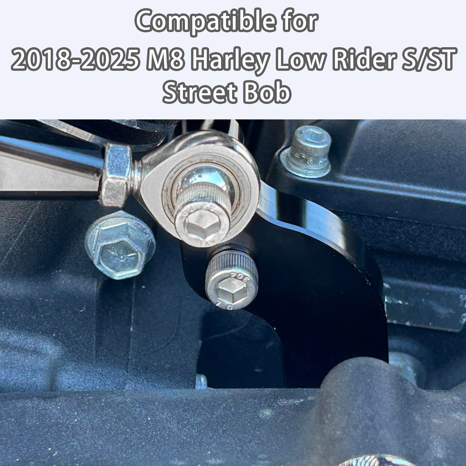 Black Ez Shift Neutral Assist For Harley M8 Softail Touring Road Street Glide