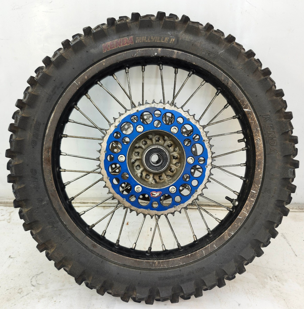 96-99 Yamaha YZ125 Rear Rim Back Wheel Tire Straight OEM 19″ Diameter 19 x 2.15
