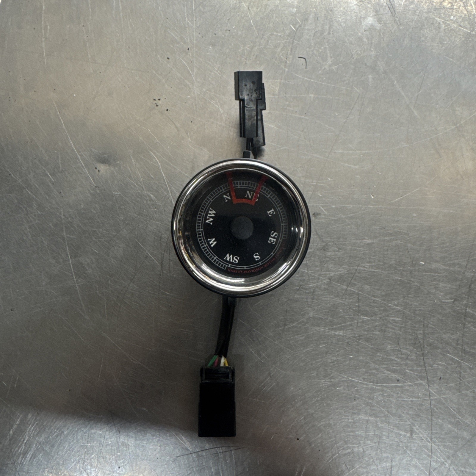 2003 Harley Davidson FLH Fairing Compass / Gauge USED