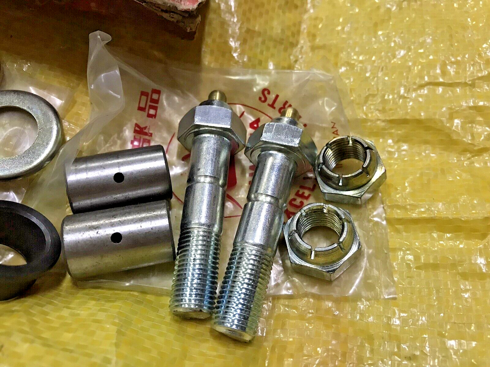 Honda Benly 125 CB92 CB95 Front Arm Bush *Rear Arm Side* Repair Set NOS KAWATA
