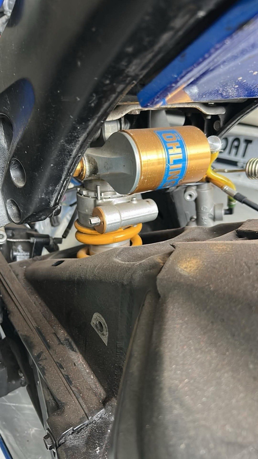 Ohlins TTX Rear Shock For 2006-2010 GSXR 600 Or 750