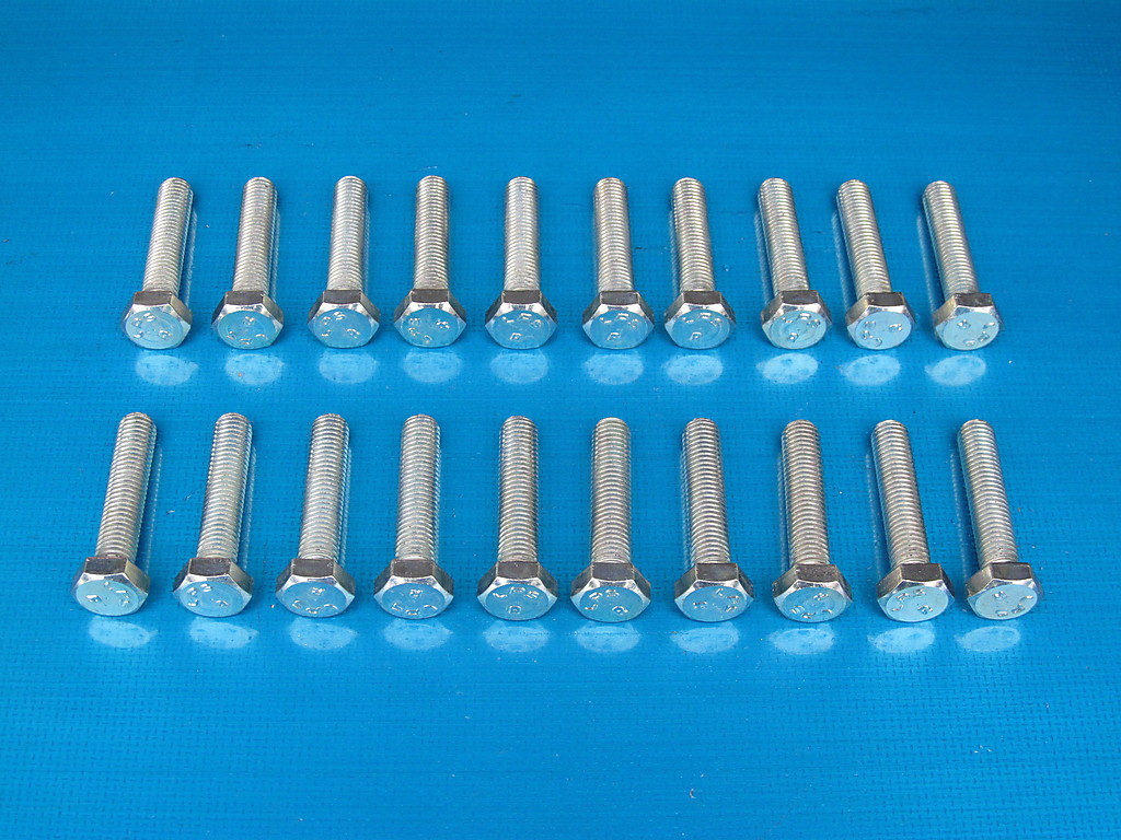 20 Pack. 5/16 x 1 1/2″ BSF Bolts (Setscrews) High Tensile Steel BZP Zinc Plate