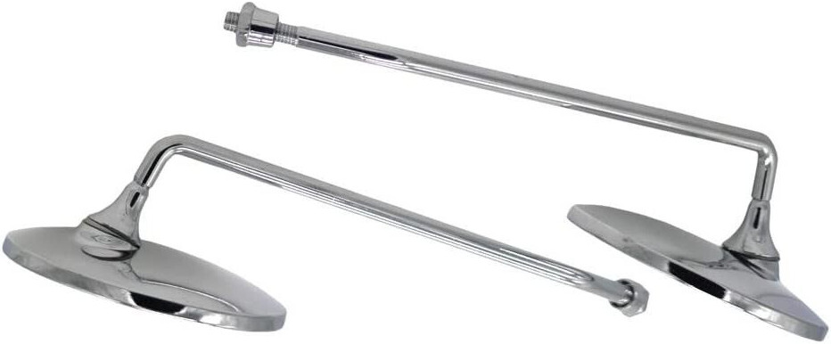 Long Stem Rear Side Mirrors Replace For Yamaha 5AU-26290-00-00/5AU-26290-00-00