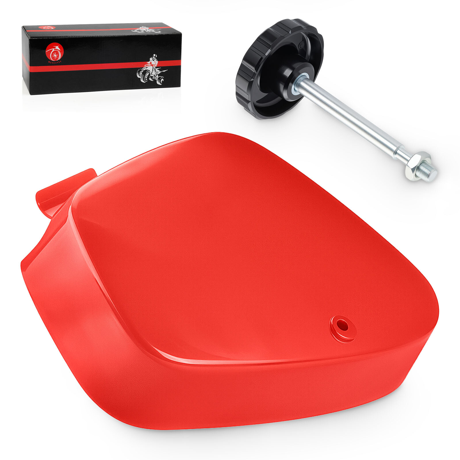 Right Side Battery Box Cover & Latch Knob for Honda CT90 CT110 C70M CA100 CA102