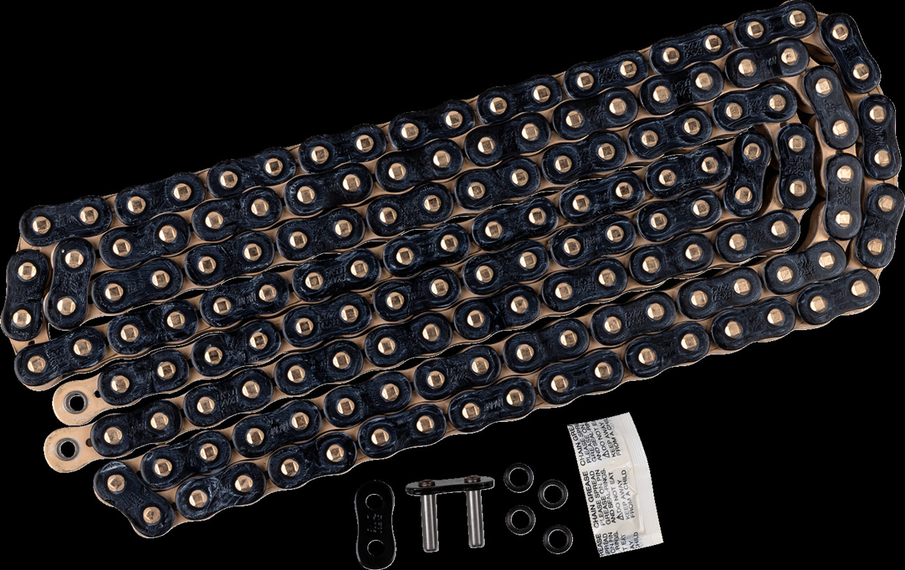 EK 530ZVX3-150KG 530 ZVX3 – Sportbike Chain – 150 Links – Black/Gold