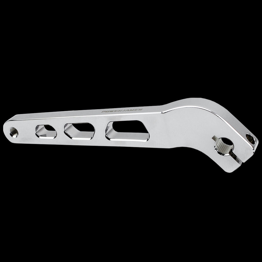 6.5″ Chrome CNC Shifter Lever for Harley 91-Up Dyna FX Softail, No Mid-Control
