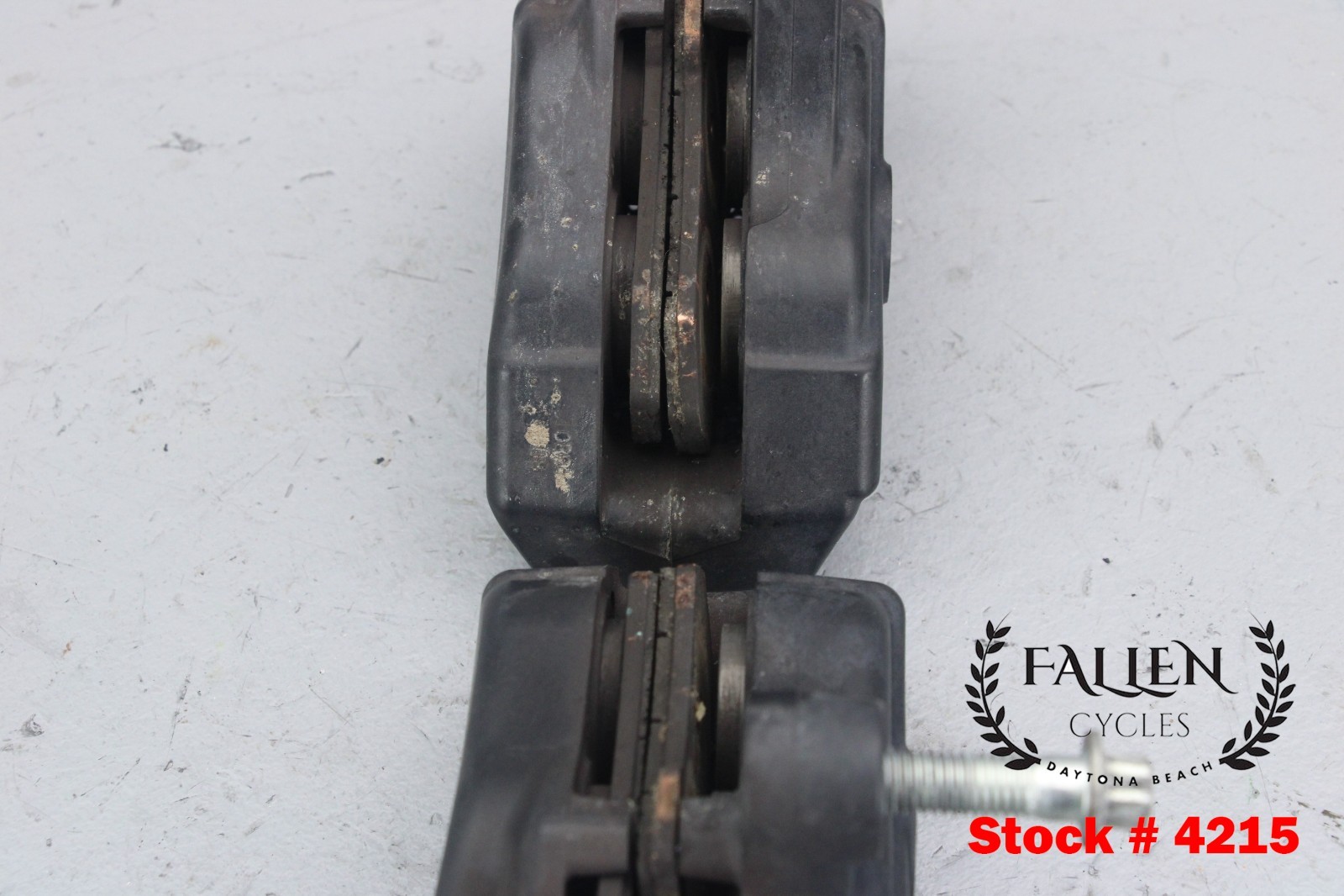 2010 Harley Electra Glide BREMBO Front Brake Caliper Set WRINKLE BLACK #4215