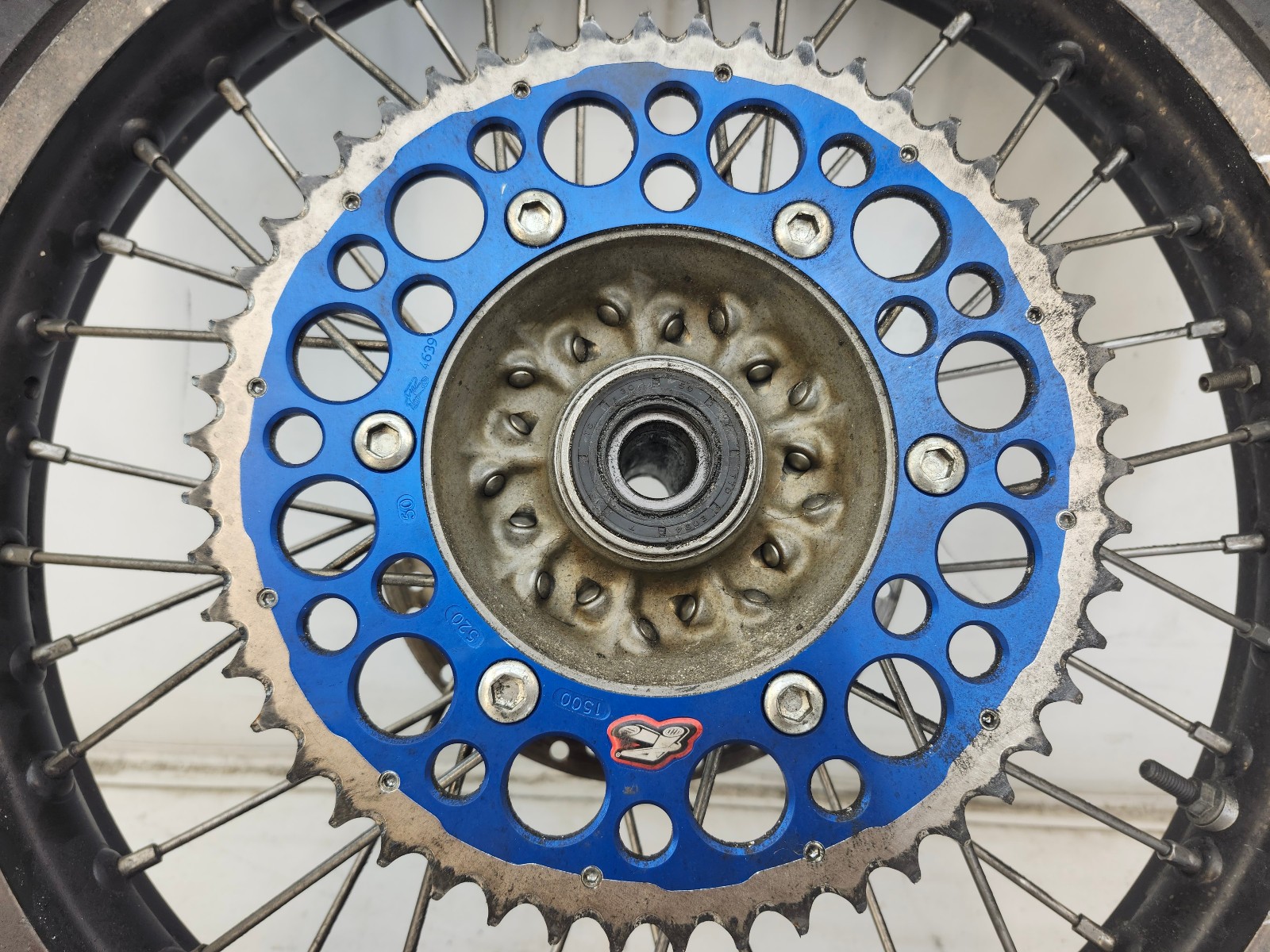 96-99 Yamaha YZ125 Rear Rim Back Wheel Tire Straight OEM 19″ Diameter 19 x 2.15