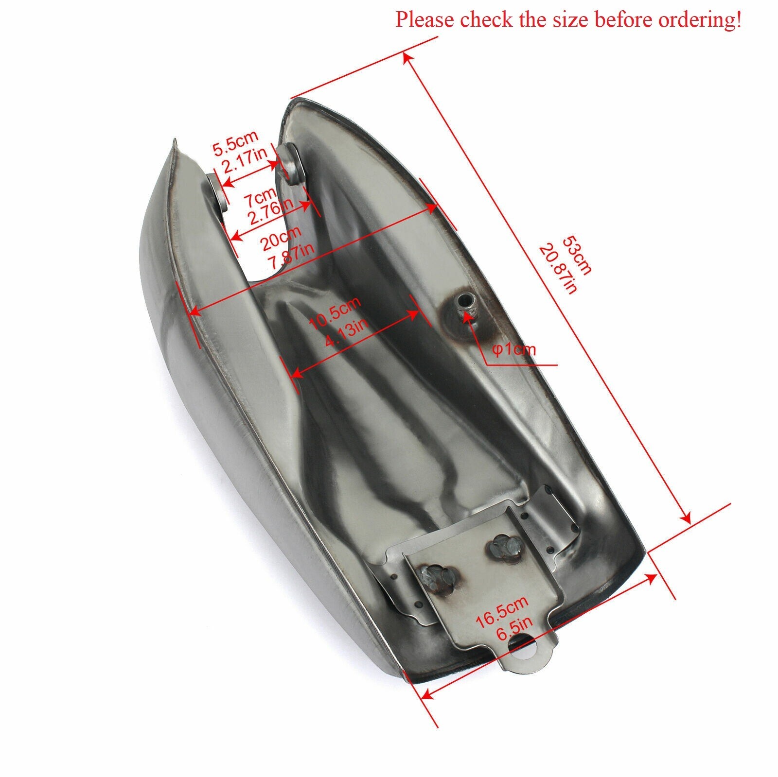 Universal 9L 2.4 Gal Cafe Racer Gas Fuel Tank for Honda for Yamaha XS for SUZUKI