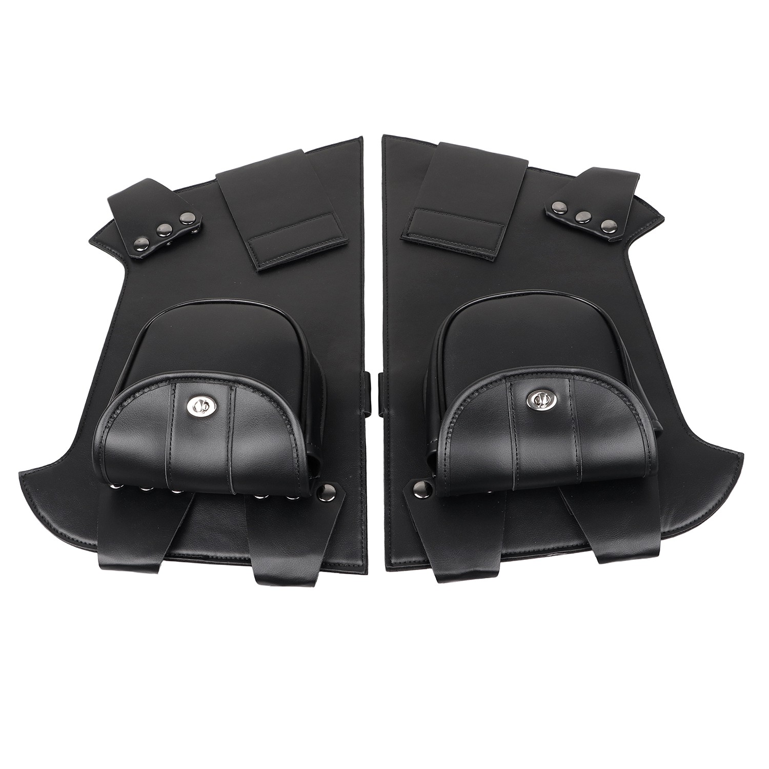 Lower Chap Leg Warmer Bag For Harley Road King Electra Glide Police FLHTP FLHR