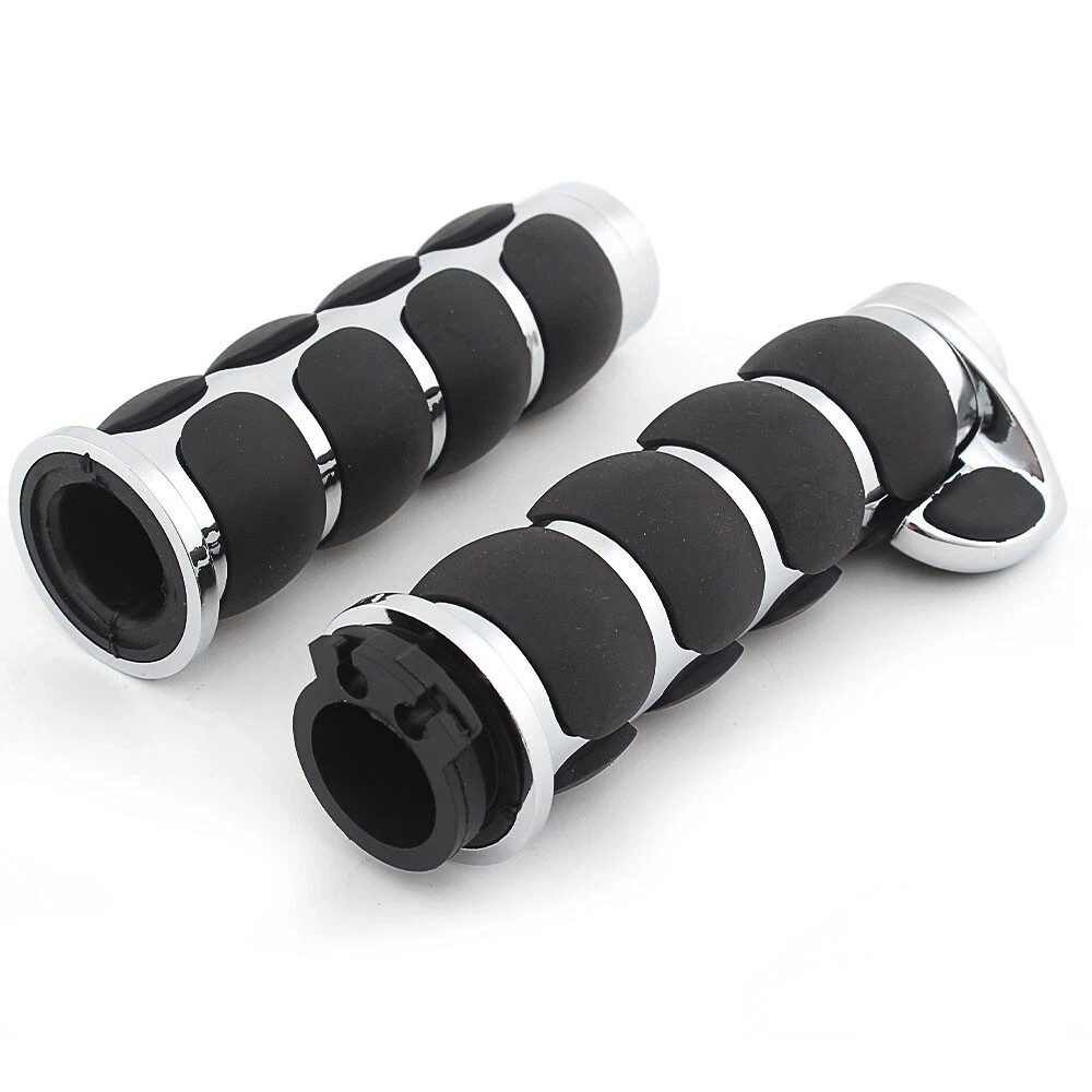 1″ Inch Motorcycle Handle Bar Hand Grips For Harley Honda Yamaha Kawasaki US