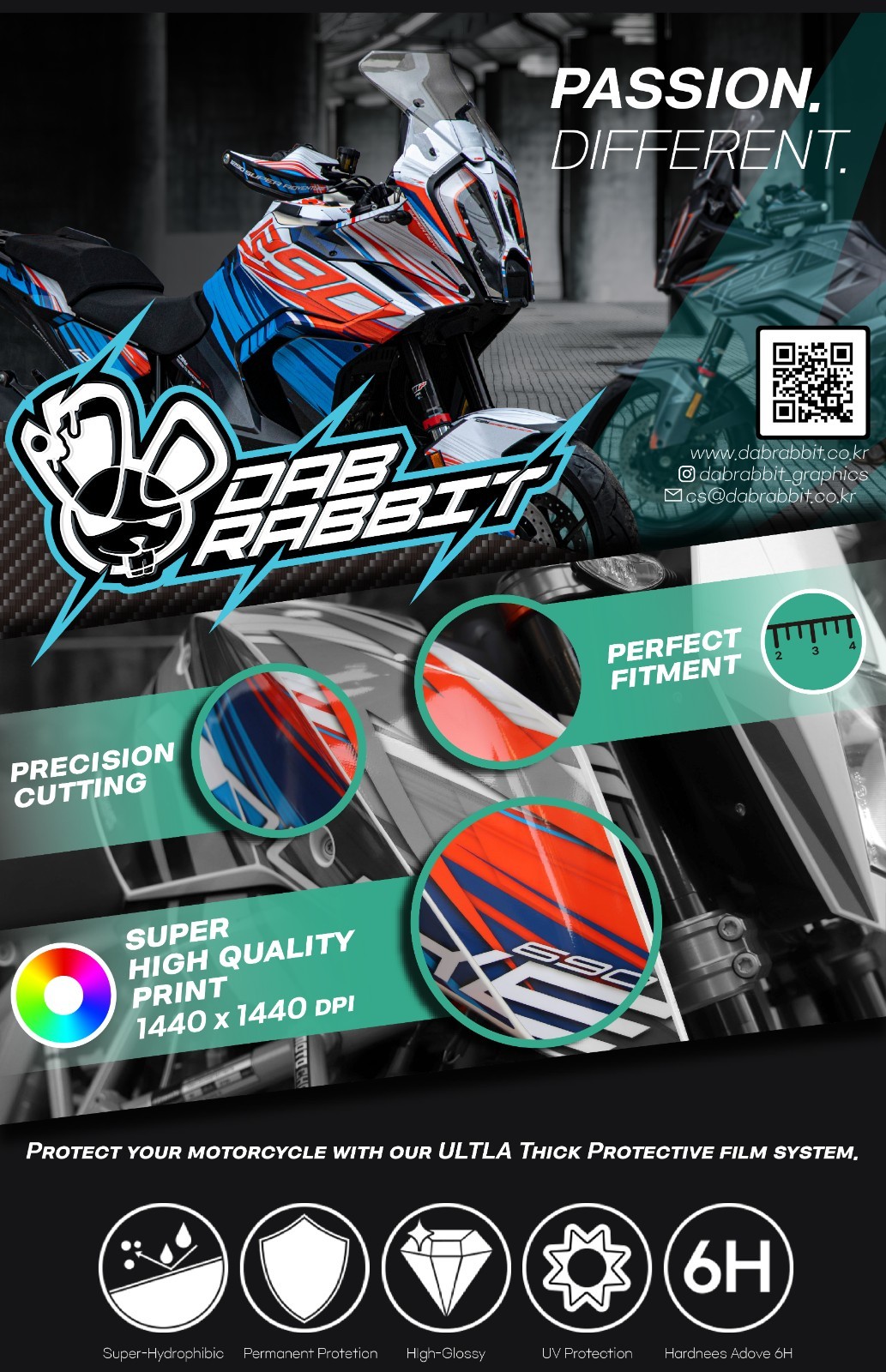 NEW Graphic kit for BMW K 1600 B (2017~) Decal Sticker Kit (MC-B)