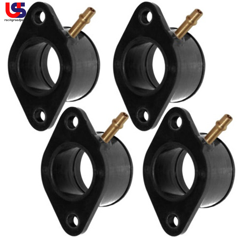 Complete Right Left Intake Carburetor Holders For Kawasaki KZ650B KZ650 C 77-79