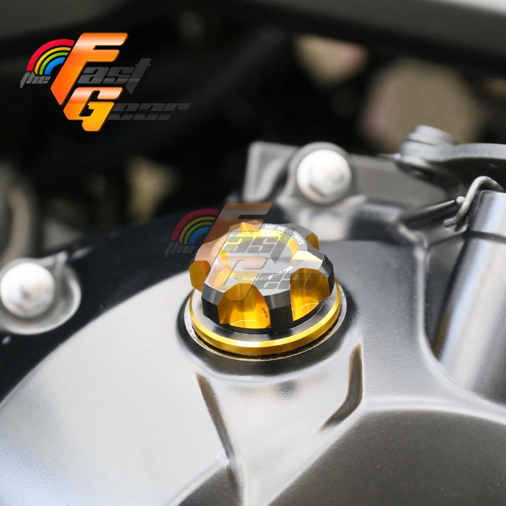 For Ducati Monster 696 796 09-16 15 14 13 T-Axis GOLD Oil Filler Cap Motorcycle