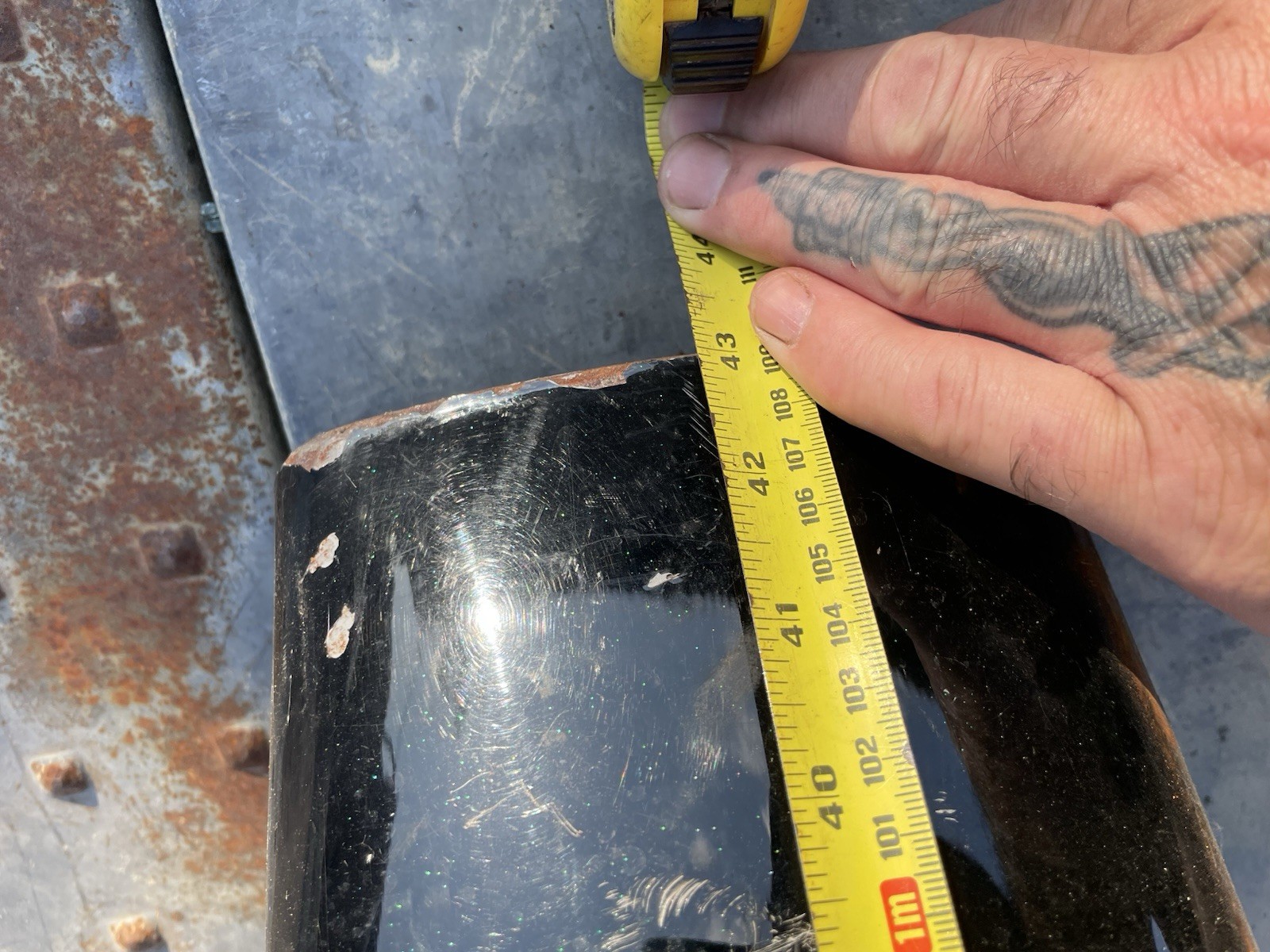 Harley Davidson Big Twin Front Mudguard FL FLH Etc Original As Shown