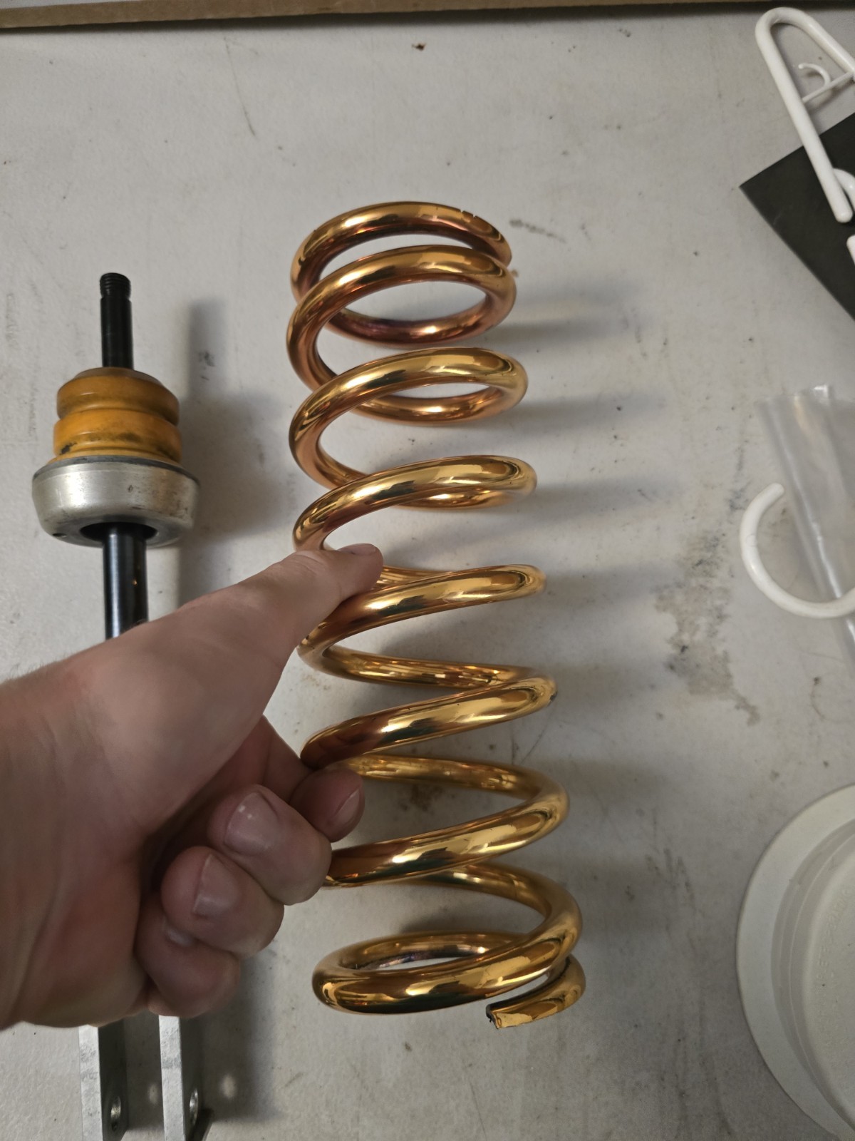 Pregio Kyb Shock Spring Technical Touch For 50mm Shock 5.7kg/mm