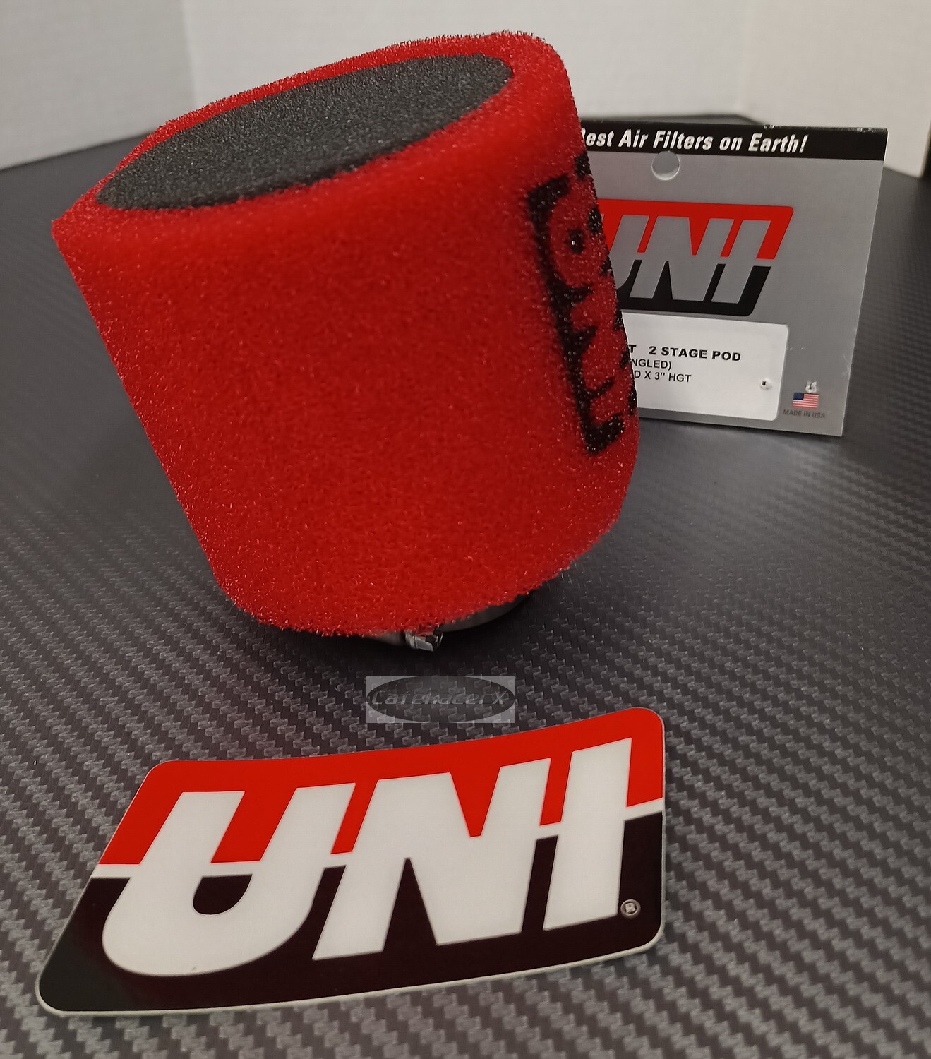 Honda XR70 XR80 CRF80 Uni Clamp On High Flow Dual Stage Air Filter UP-4125AST