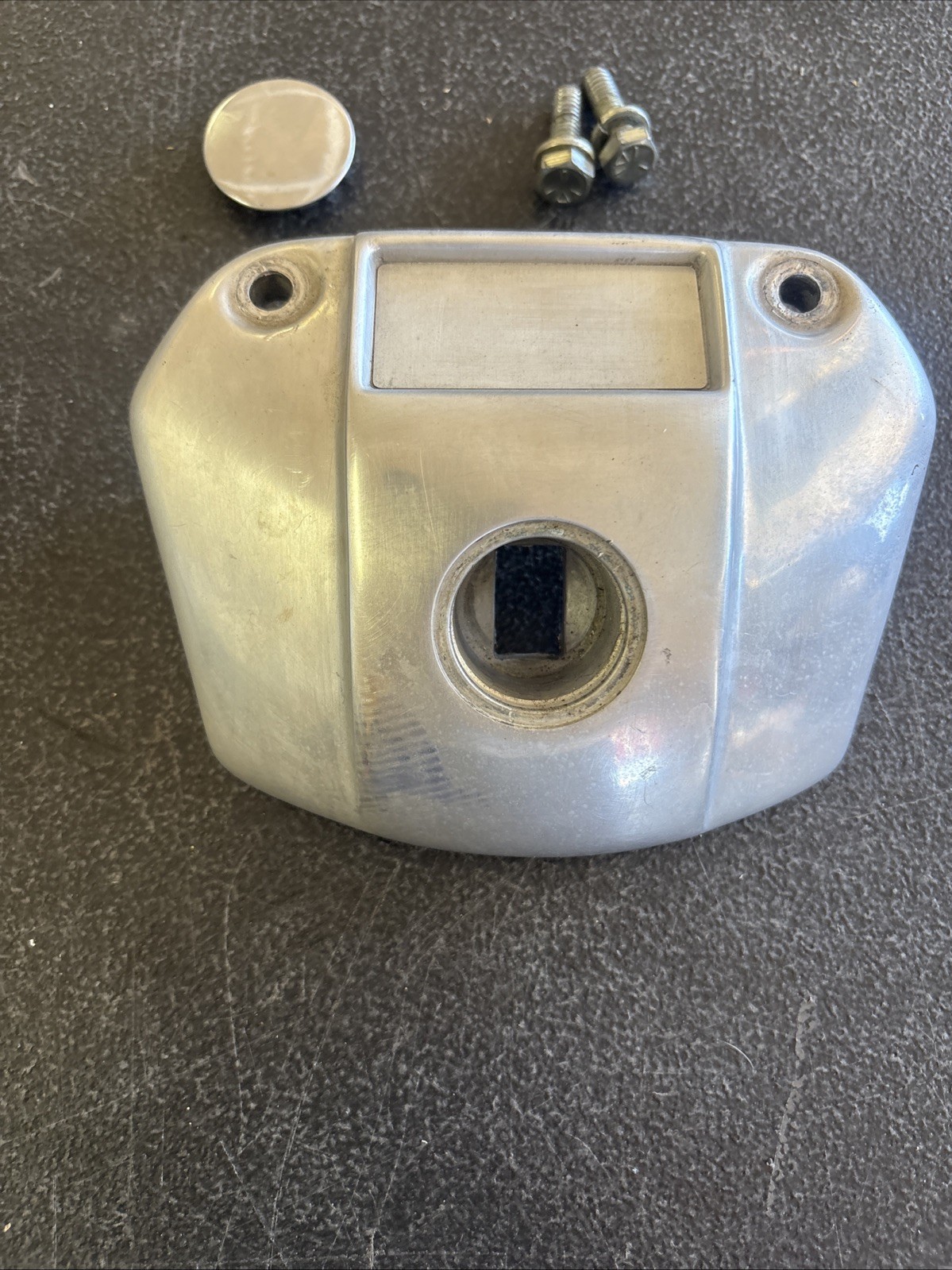 1992 Harley Sportster Headlight Eyebrow Mount Bracket Cover Trim