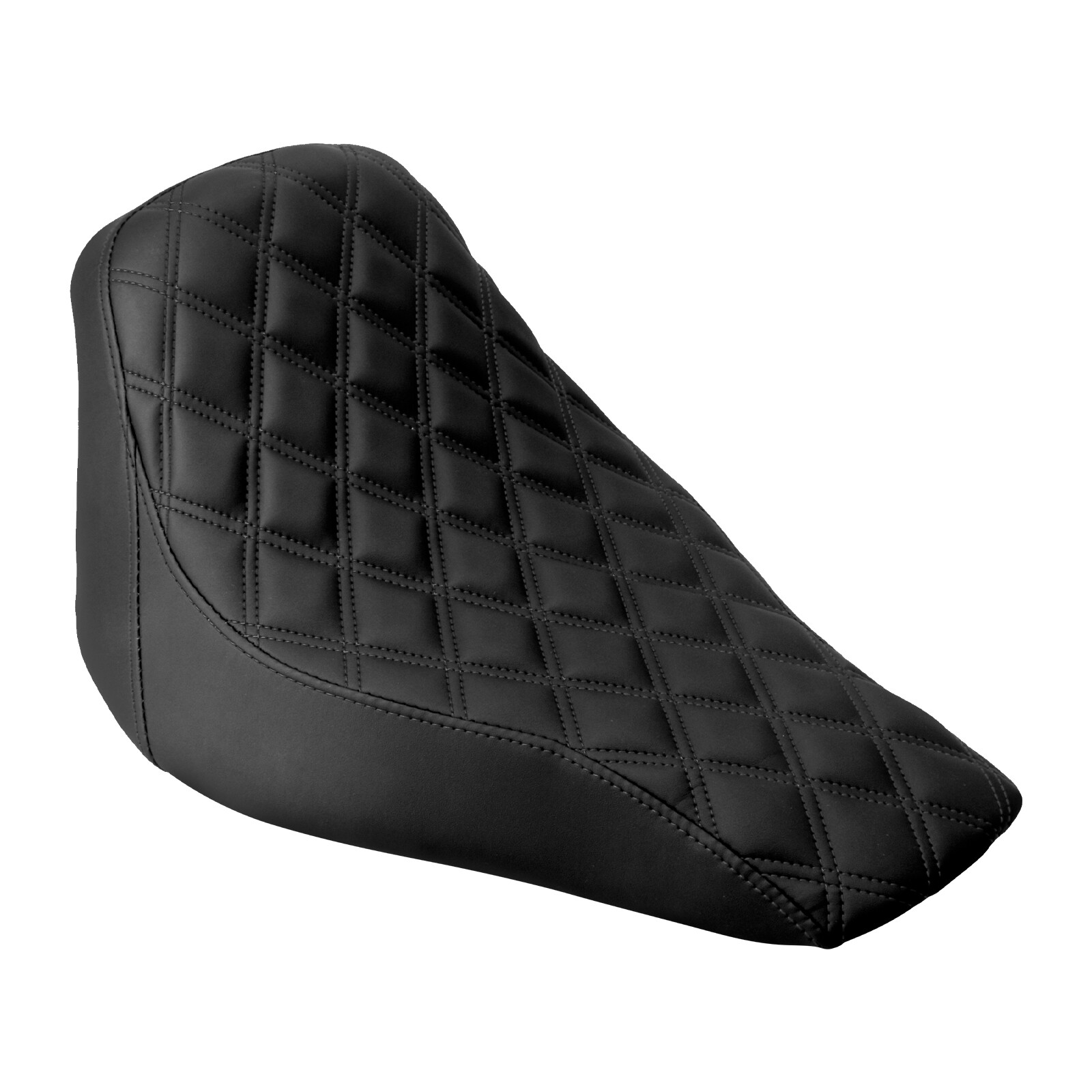Black Front Driver Solo Seat For Harley 2013-2017 Breakout 2008-2017 Rocker C
